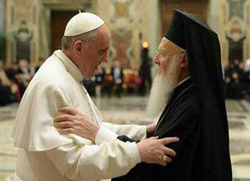 Васељенски патријарх позвао папу у посјету