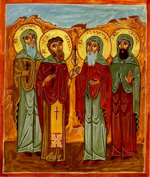 Свети мученици Шио Нови, Давид, Гаврил и Павле 1696)