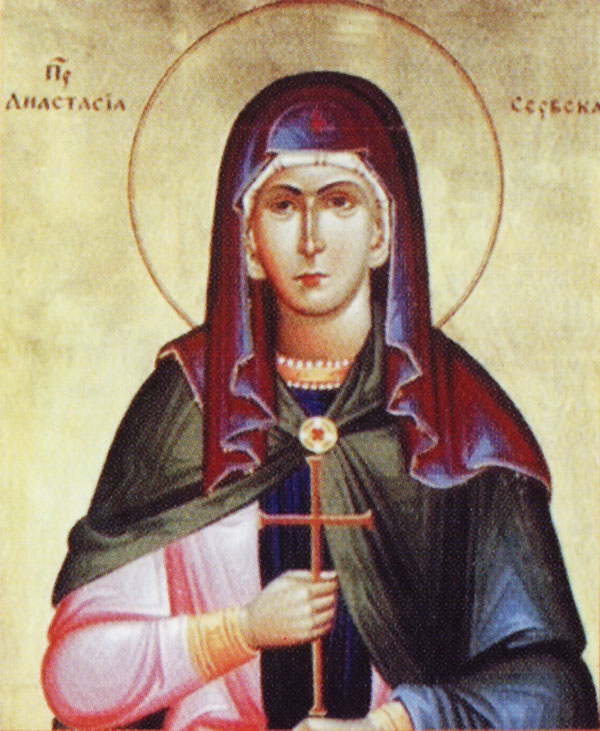 Света преподобна Анастасија, мајка Светог Саве