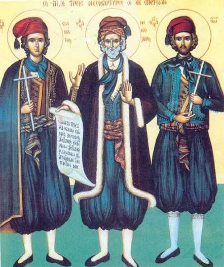 Свети мученик Никола Хиоски