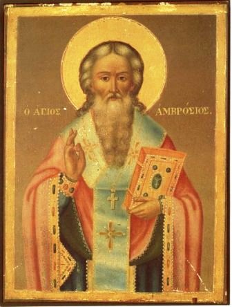 Свети Амвросије, епископ медиолански (милански)