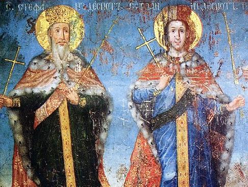Света преподобна Ангелина и свети Јован деспот