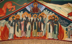 Свети мученици тринаест Кипарских монаха из манастира Кантаре