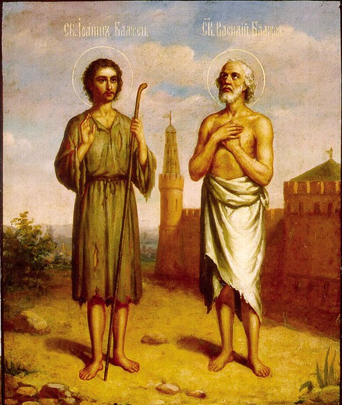Свети преподобни Јован московски, Христа ради сулуди