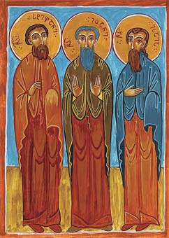 Свети и праведни Јован, Стефан и Исаија грузијски