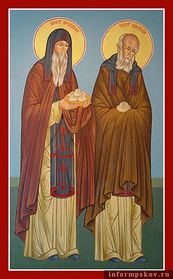 Свети преподобни Спиридон и Никодин