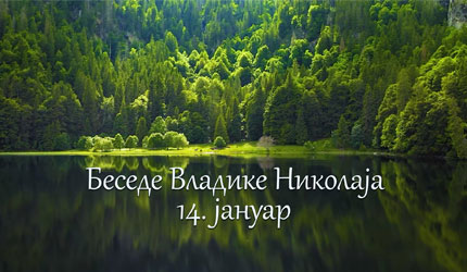 Беседе владике Николаја за сваки дан у години - 14. Јануар