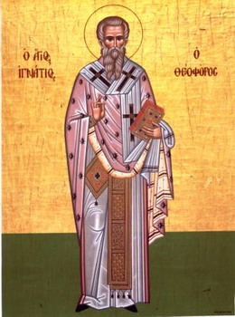 Свети свештеномученик Игњатије Богоносац