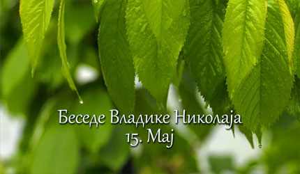 Беседе владике Николаја за сваки дан у години – 15. Мај