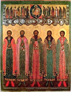 Свети преподобни Никита, Кирил, Никифор, Климент и Исак