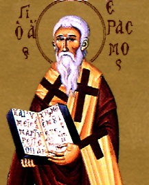 Свети свештеномученик Еразмо Охридски