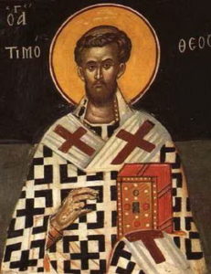 Свети свештеномученик Тимотеј, епископ бруски