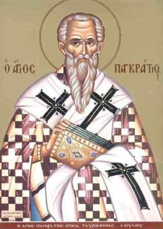 Свети свештеномученик Панкратије, епископ тавроменијски