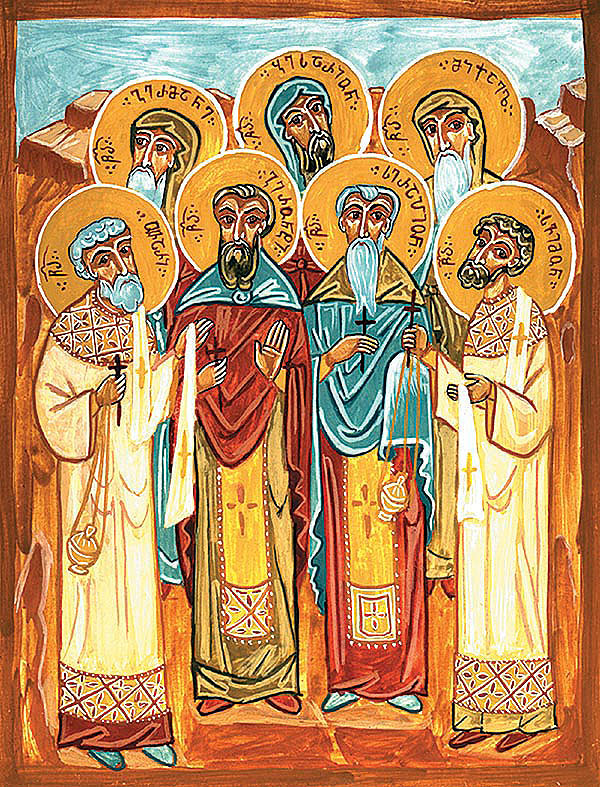 Преподобномученици Геронтије, Серапион, Герман, Висарион, Михаило, Отар и Симон (1851)