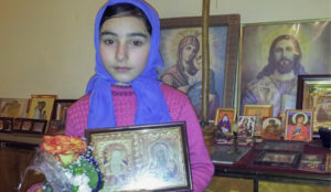 Чудо y Грузији: исцељена девојчица Ана Цицикашвили код иконе „Умилење“