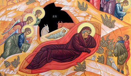 Рођен у тами: драма спасења у Божићној икони